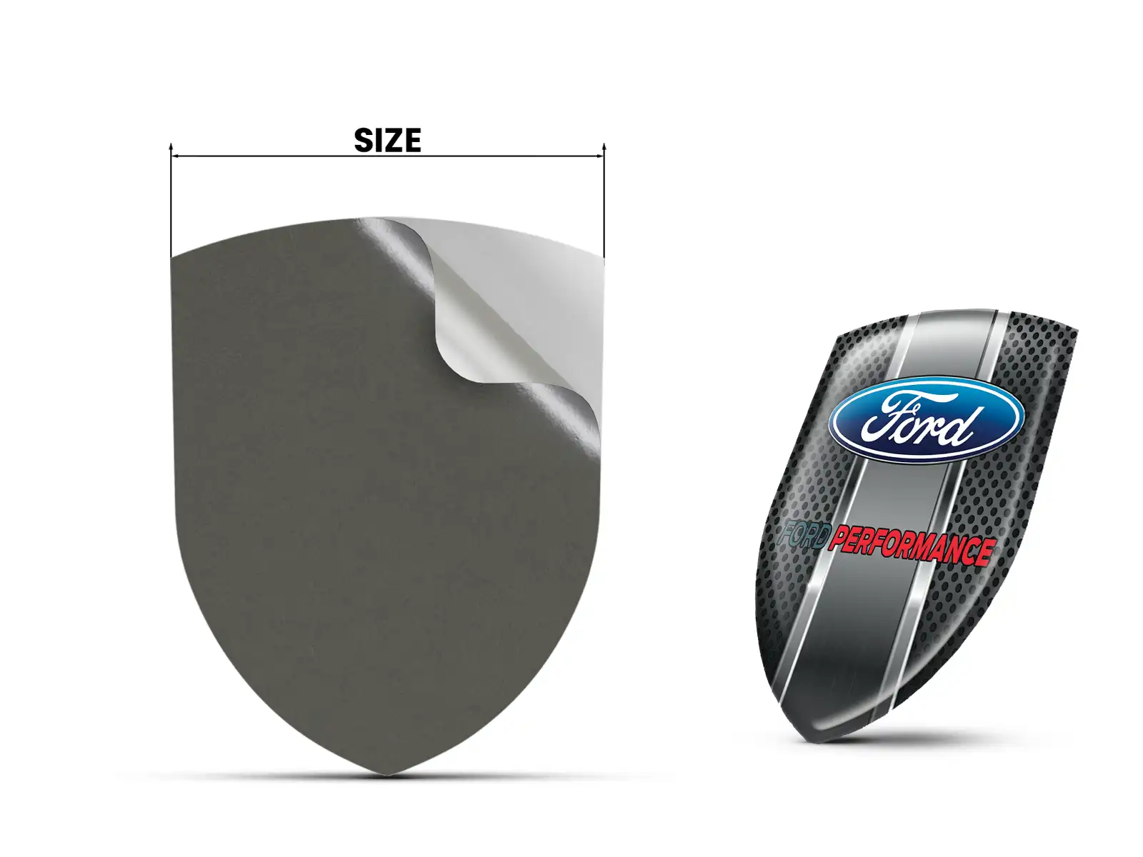 Ford Autoadhesiva Calcomanía Acabado Superior Cúpula 